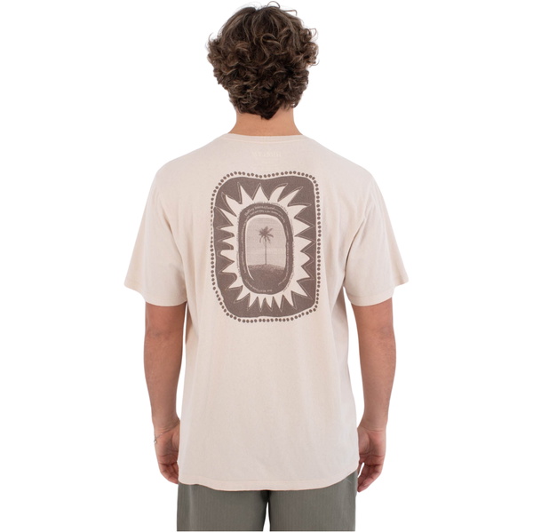 2026 Hurley Mens Seclusion T-Shirt HSP26MMTS08556073 - Off-white
